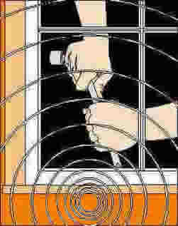 Überwachung auf Bewegung