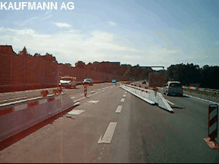 Muels beim Schwenkvorgang